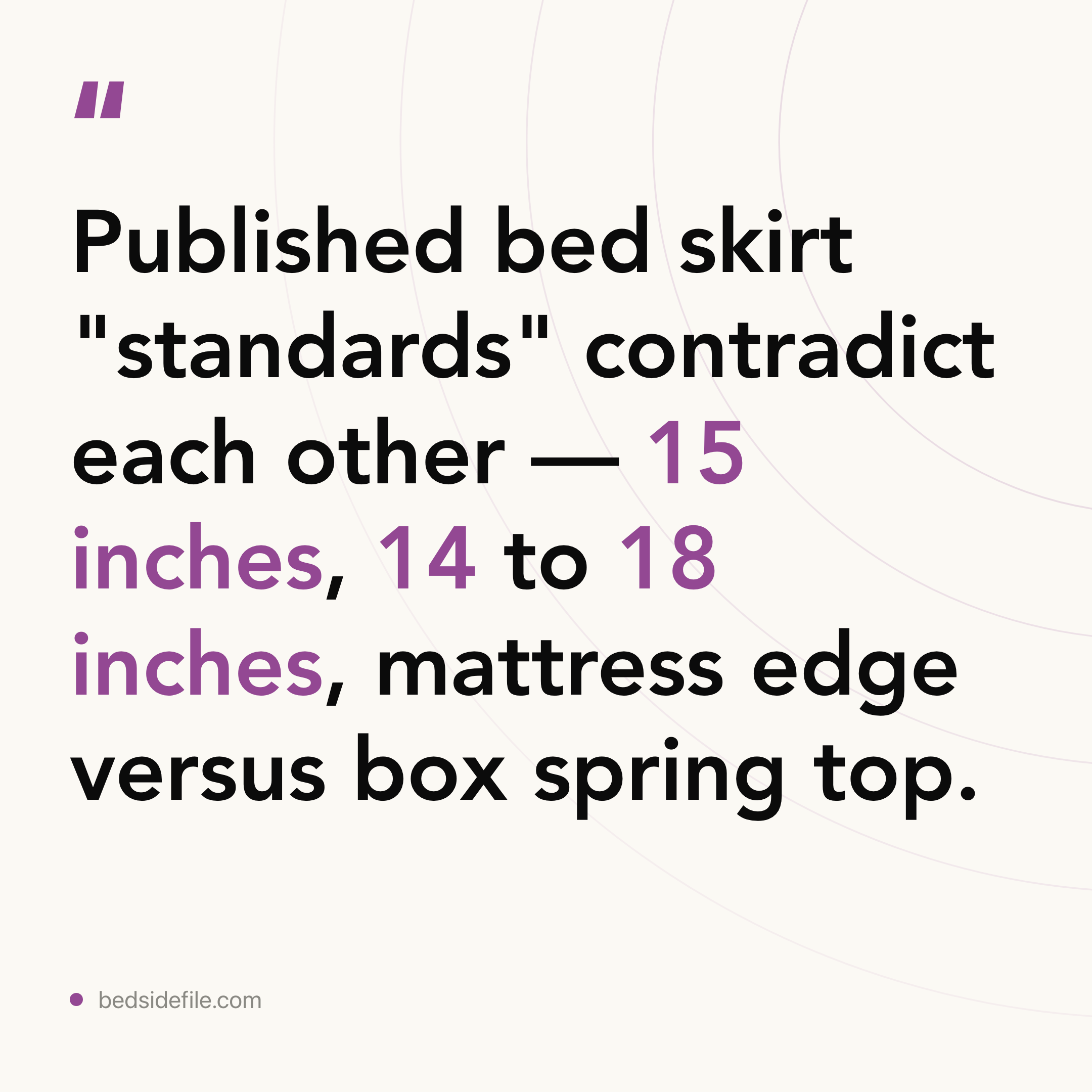 Bed Skirt Drop Length: Measure to Your Floor