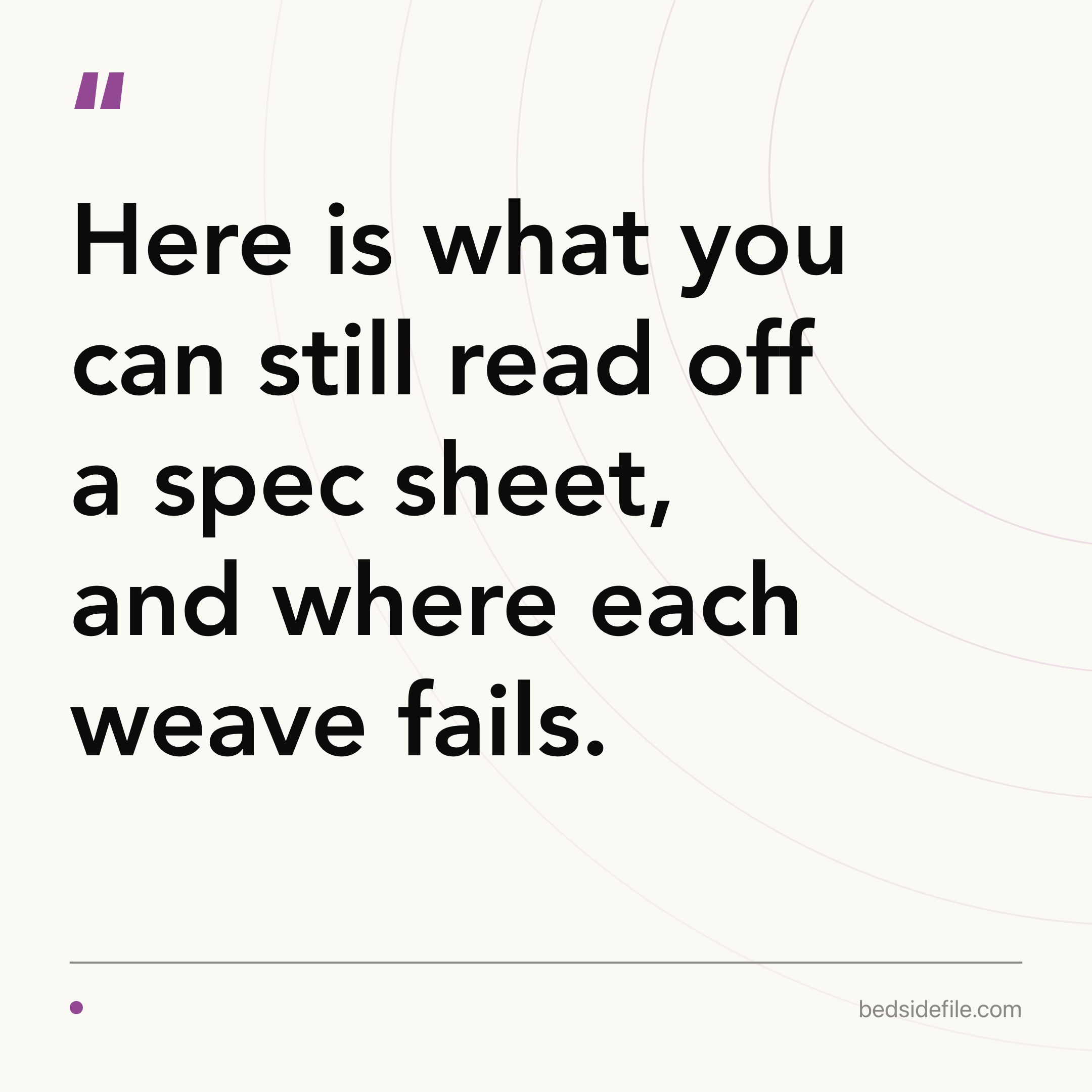 Sheet Weave vs Weight: Which Decides Warmth?