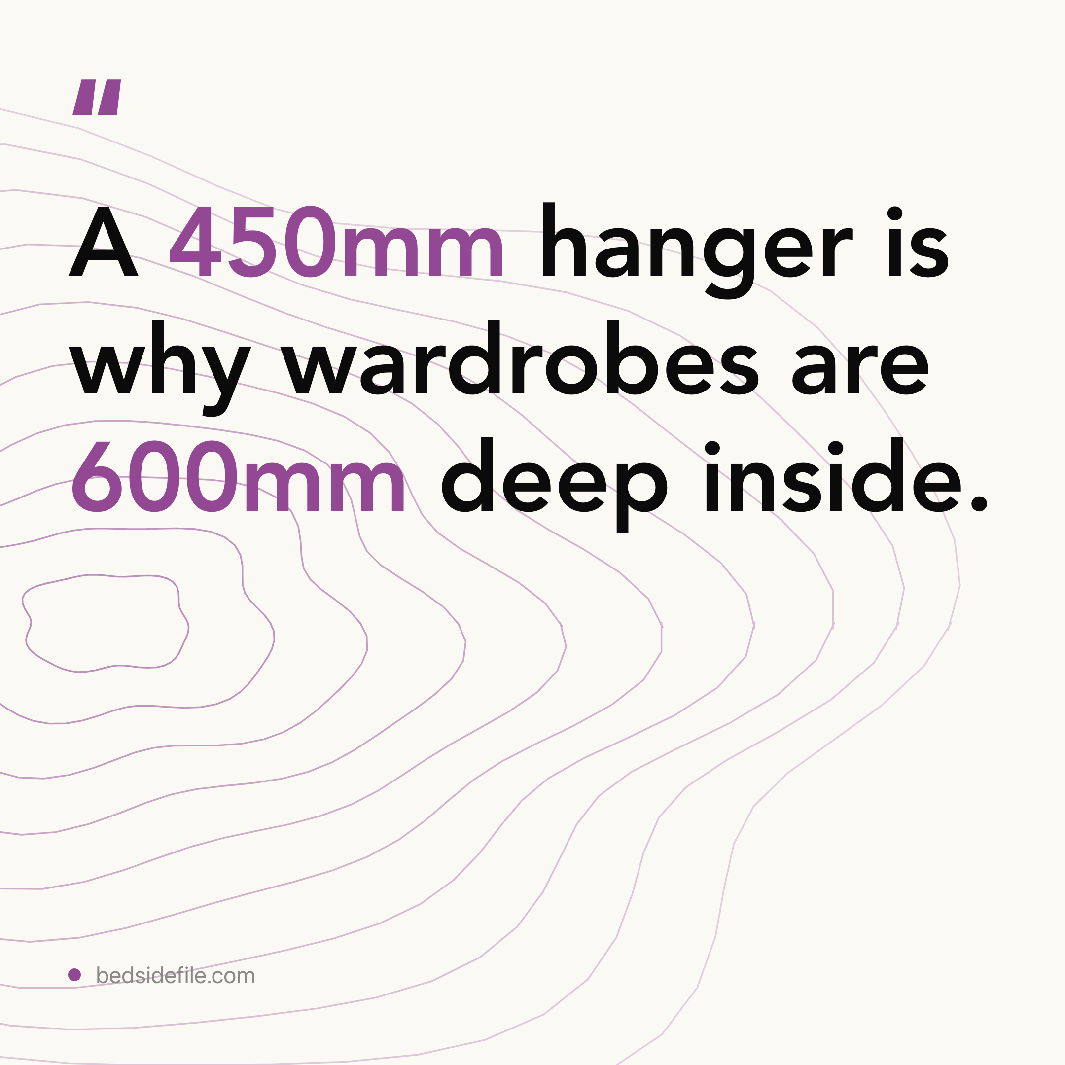 Wardrobe Depth: Start From the Hanger, Not the Wall